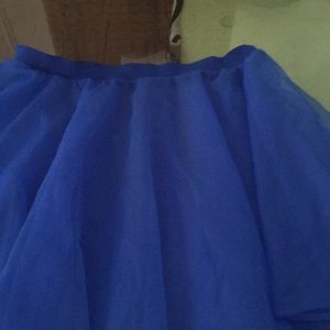 Blue 4-6 tutu